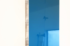 Christoph Dahlhausen, Bodies, 2016, Autolack auf Aluminiumwabenpanel, 180 x 50 x 5 cm (Detail)